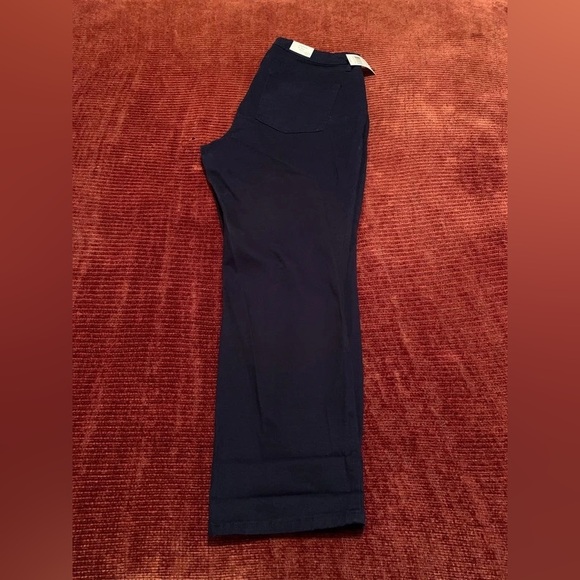 Navy-Blue Straight Leg Pants - Picture 3 of 13